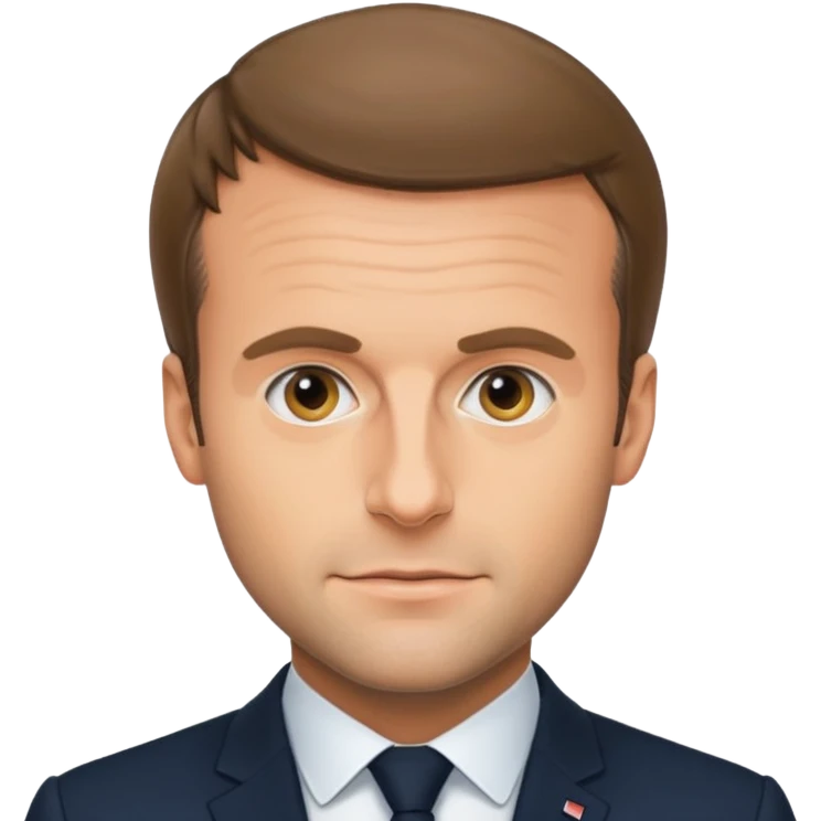Emmanuel Macron emoji