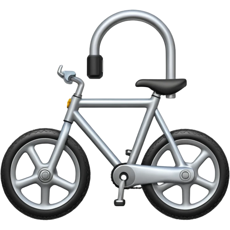 Bike lock emoji