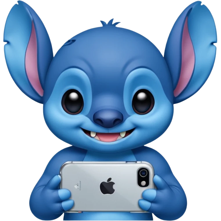 Stitch and iPhone ￼ emoji