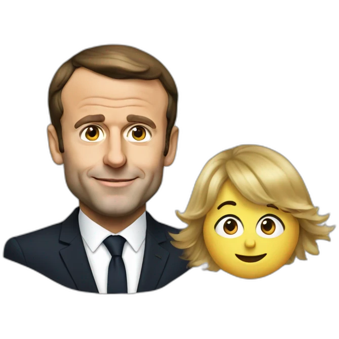 emmanuel macron emoji