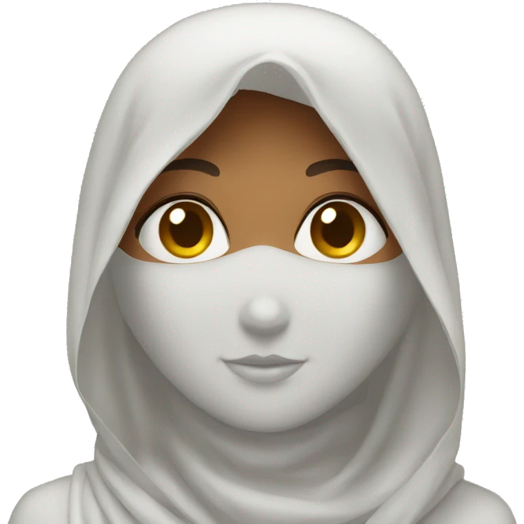 A veiled girl emoji