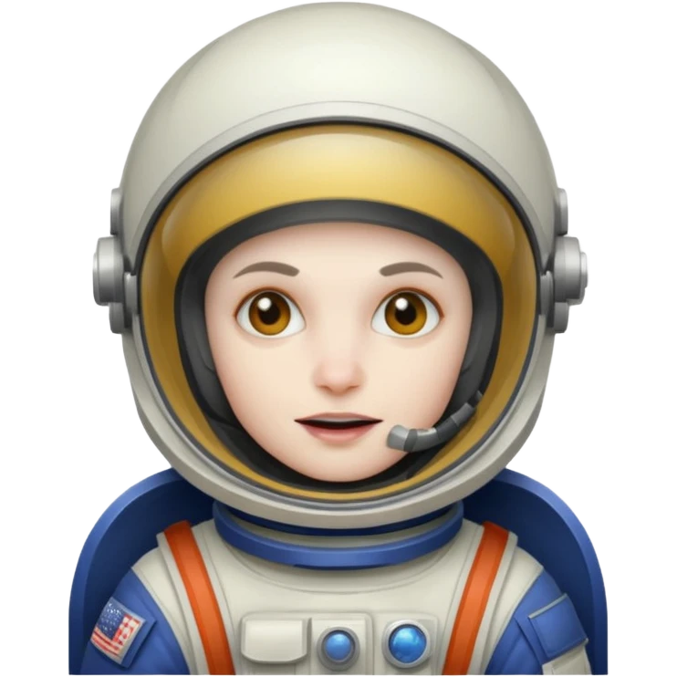 astronaut vampire wearing helmet emoji
