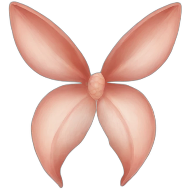 Labia majora drawing emoji