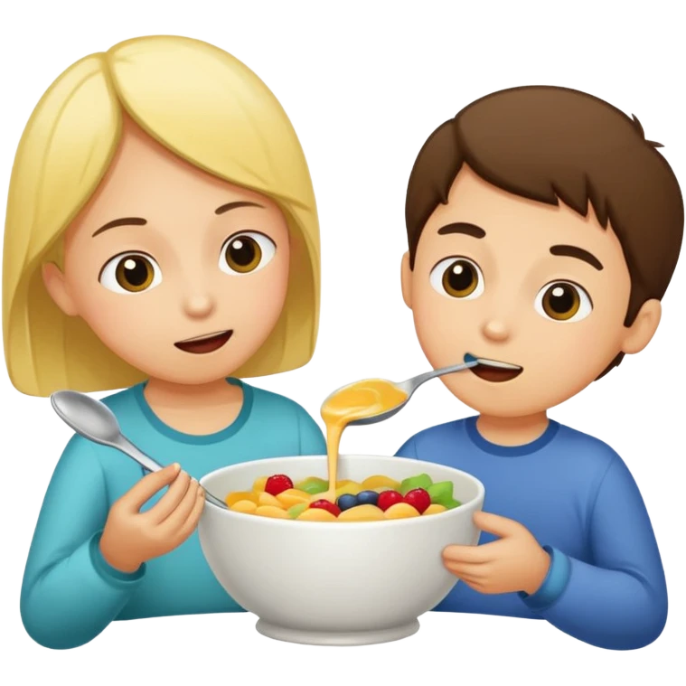 Spoon feeding another person sticker emoji
