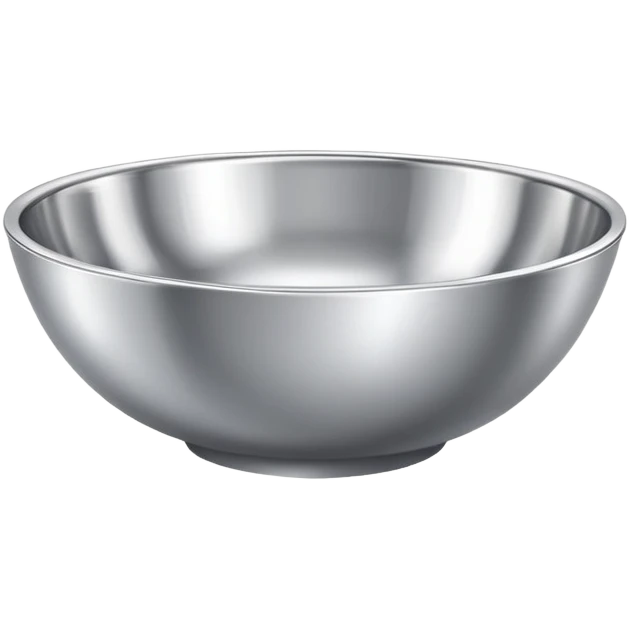 Metallic Bowl emoji