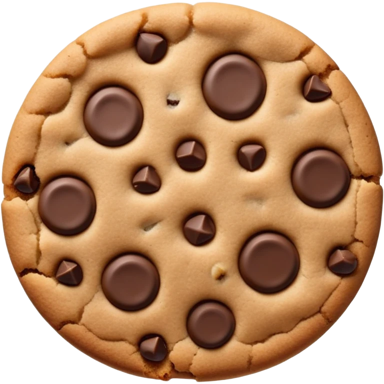 Cookie with bite mark emoji