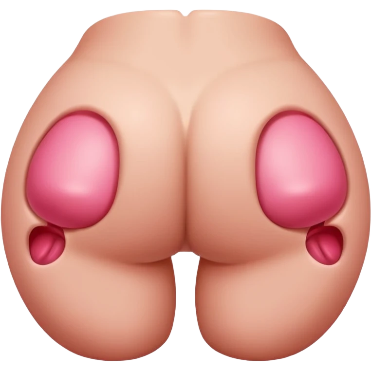 Farting butt emoji