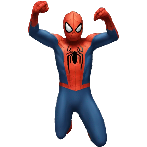 spiderman with web shooters emoji