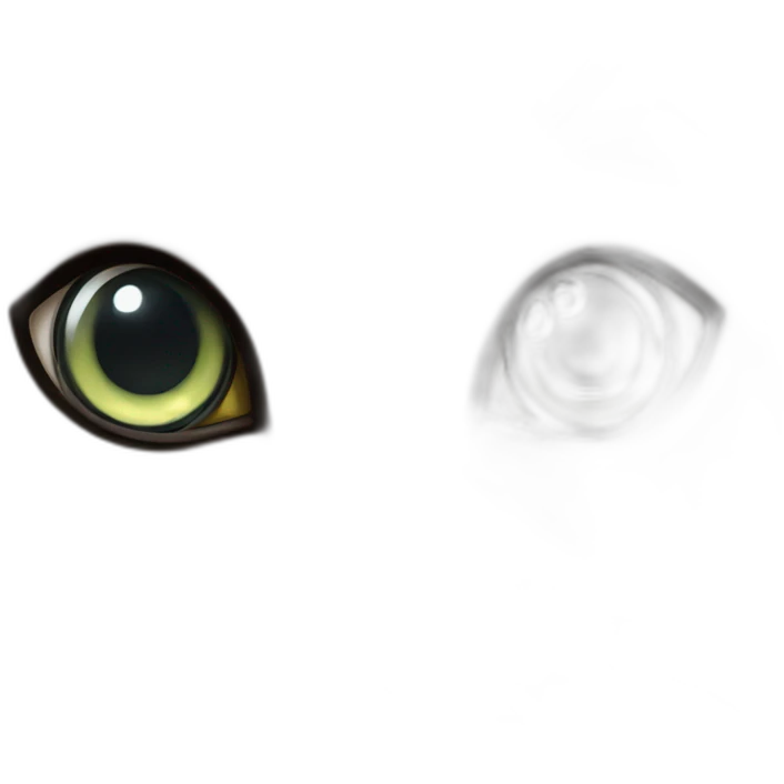 chubby siamese cat with strabismus emoji