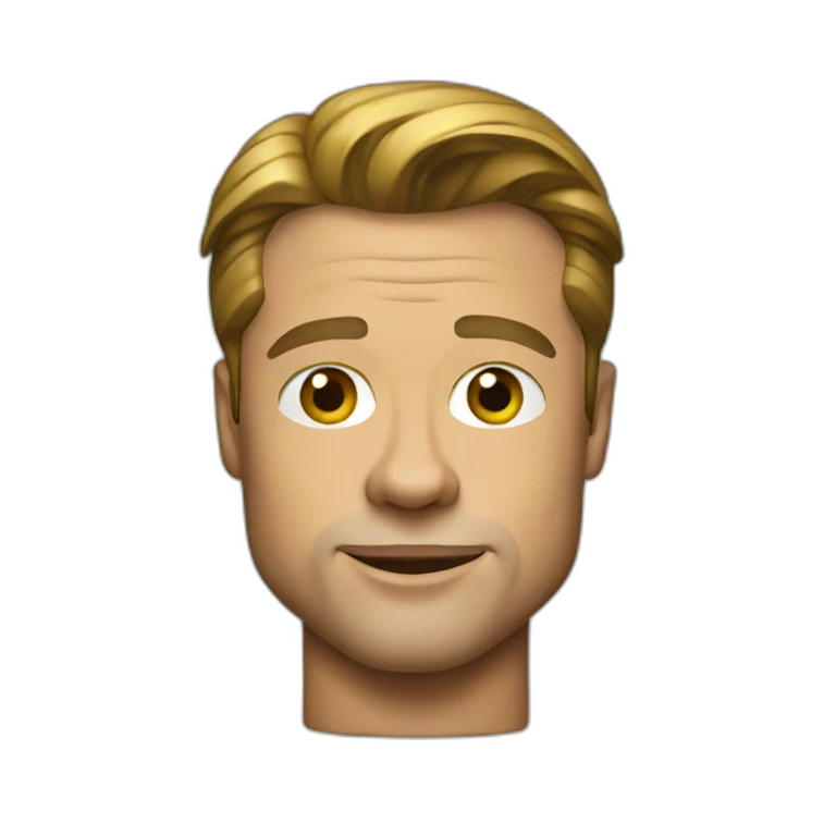 Brad pitt emoji