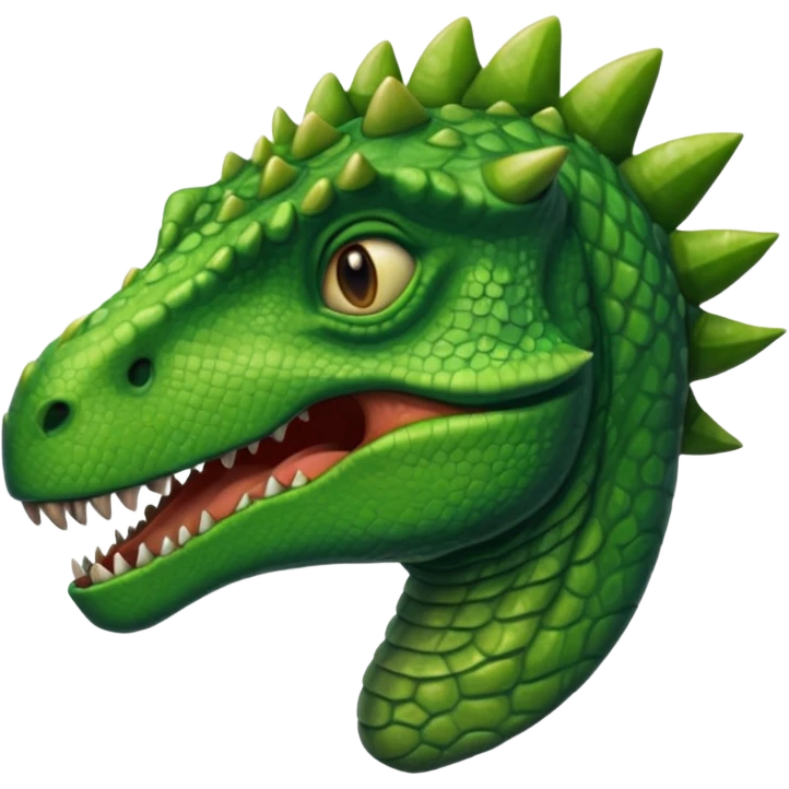  dinosaur head on human body  emoji