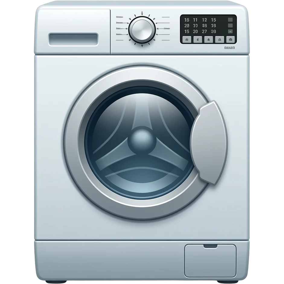 Laundry washing machine emoji