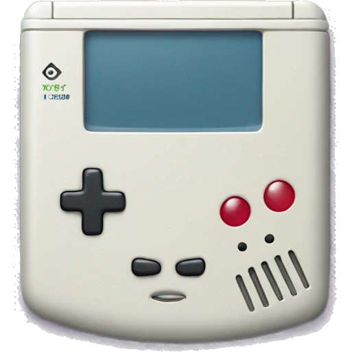 A gameboy emoji