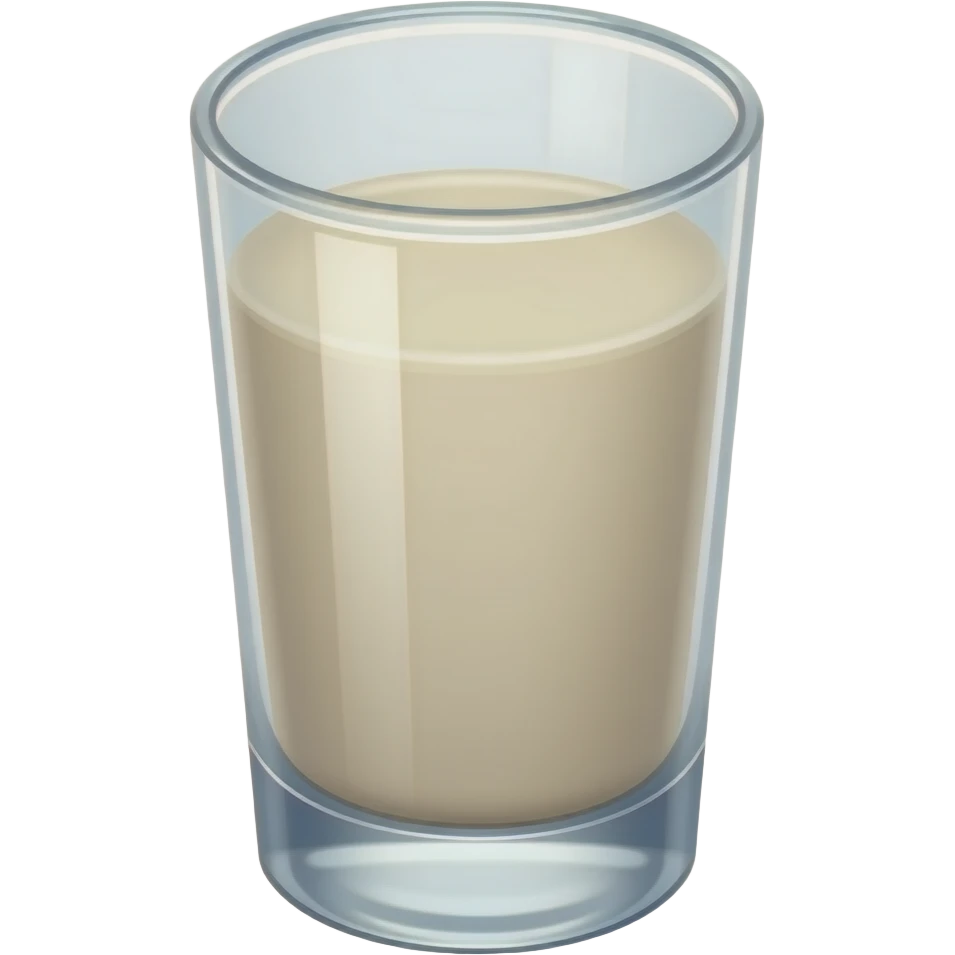 milkshake glass emoji