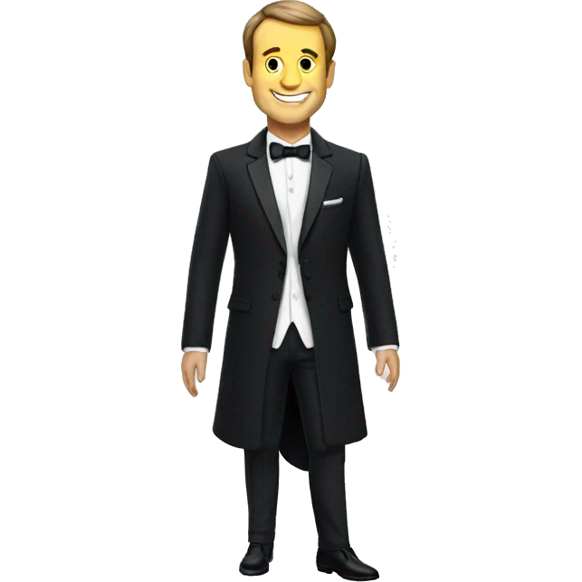 Macron en robe emoji