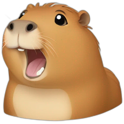 capybara happy emoji