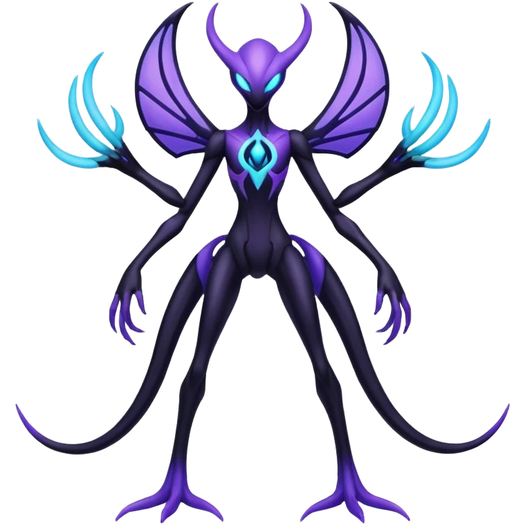 Lunala-Darkrai-Deoxys-Fakémon-hybrid-creature (full body)  emoji