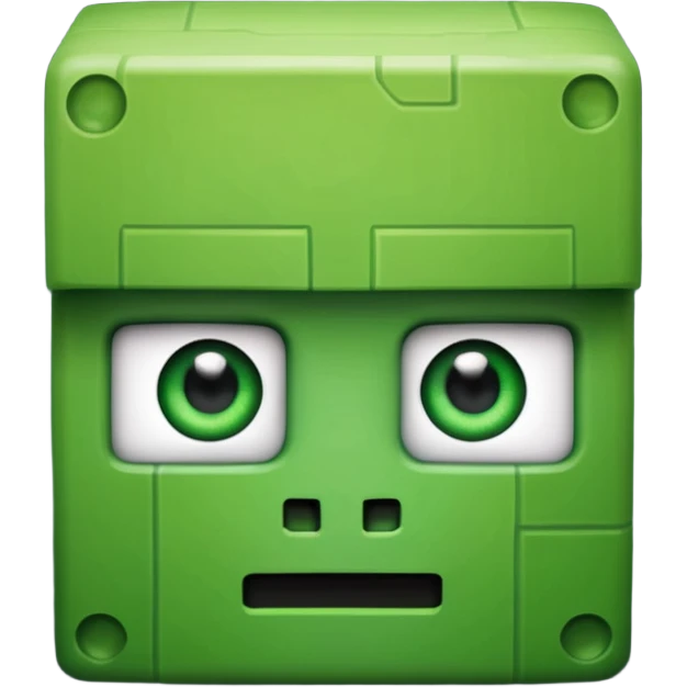 minekraft alien emoji