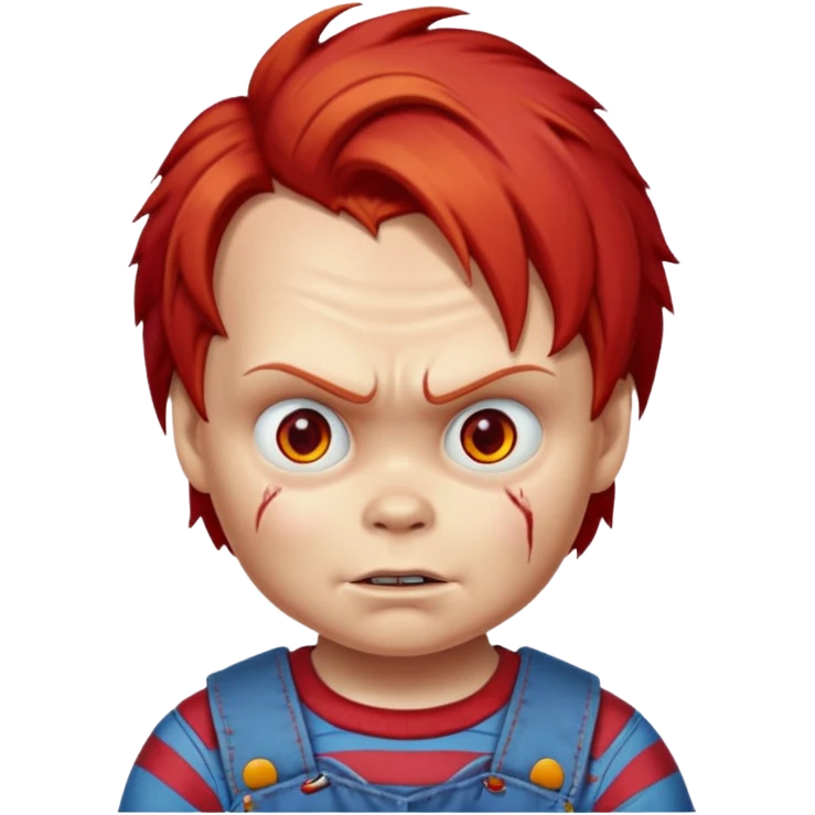 chucky face emoji