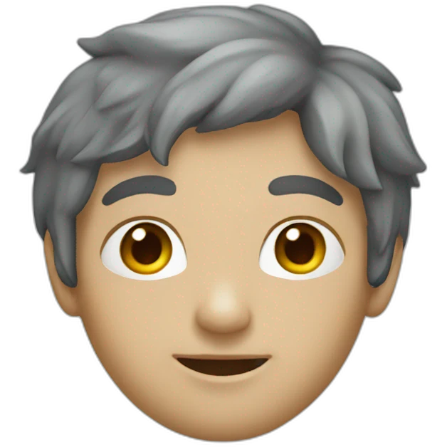 Chat gris emoji