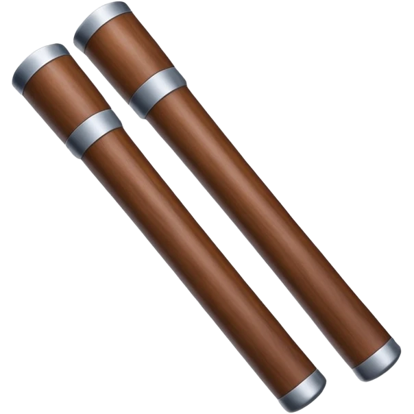 two police baton emoji