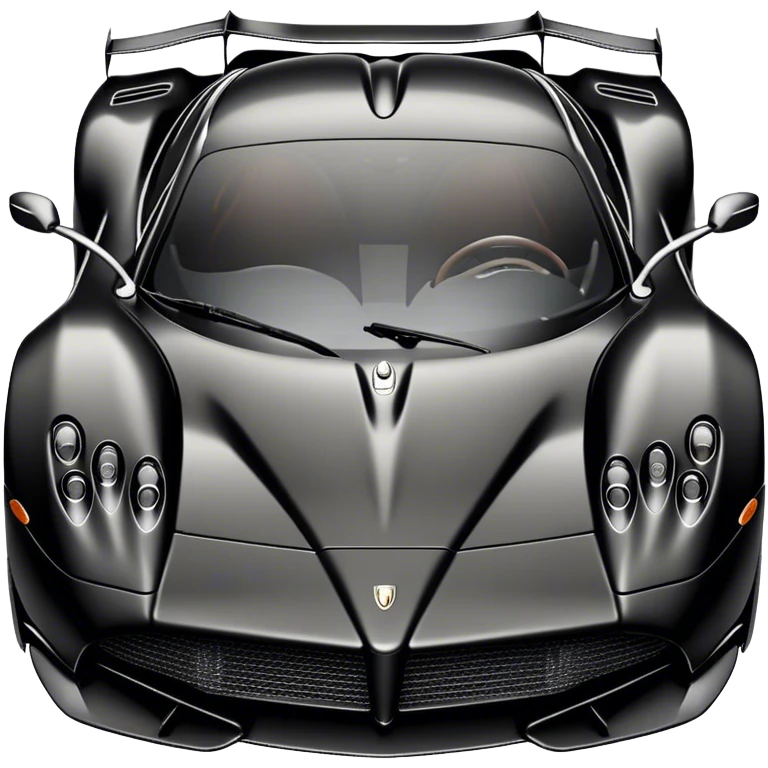 Pagani Huayra - Pagani (Model Year: 2022) (Iconic colour: Black) emoji