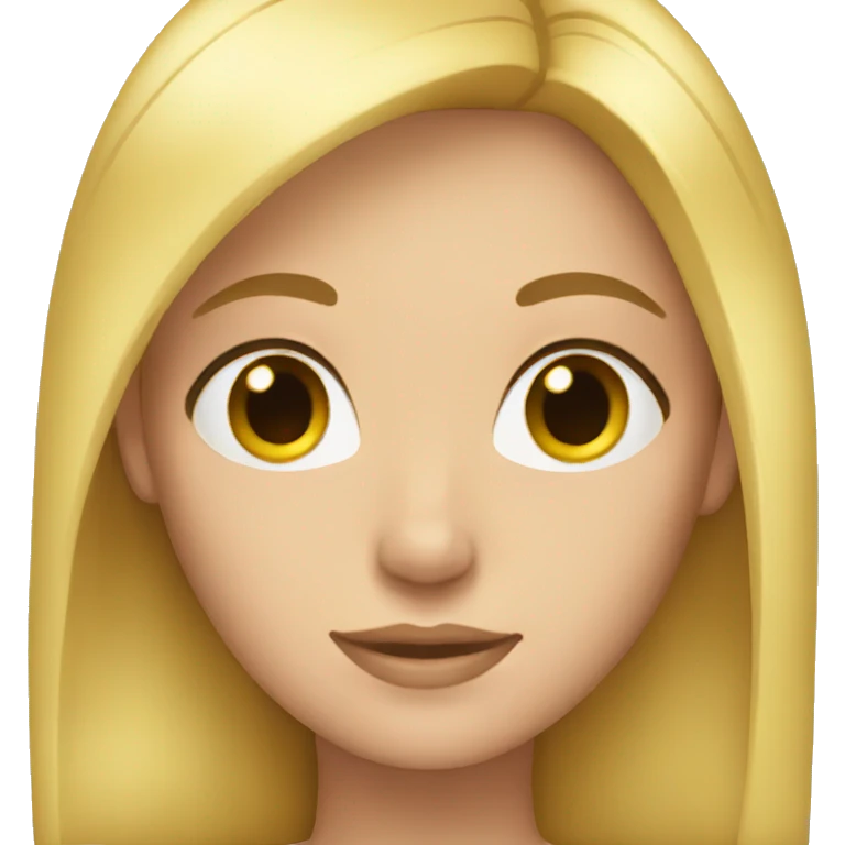 blonde hair emoji