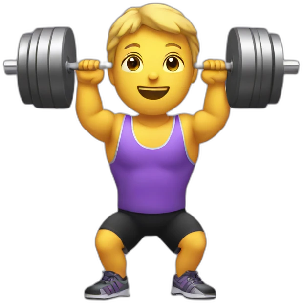 weightlifting emoji
