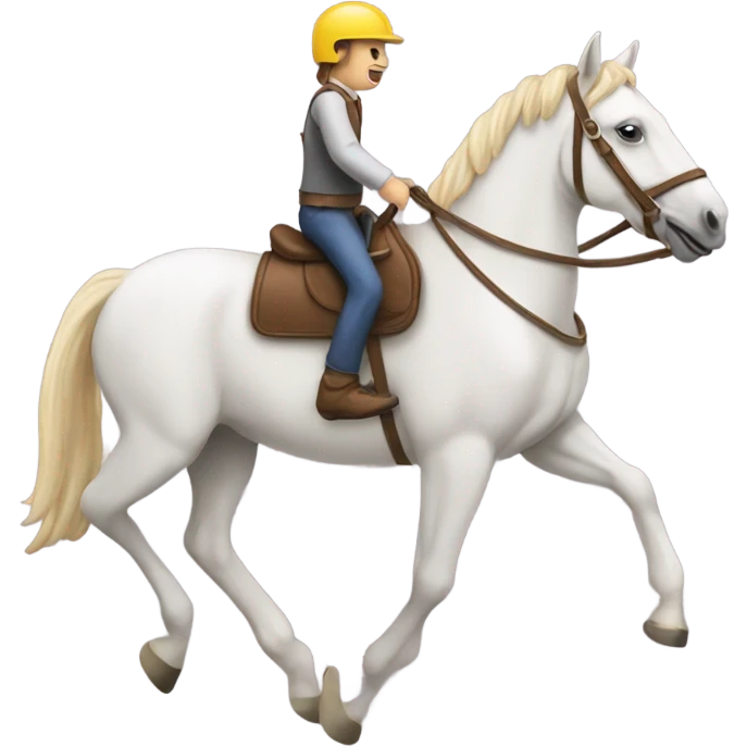 horse riding a person  emoji