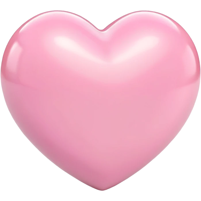 light pink heart emoji
