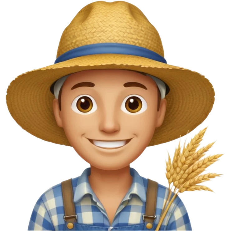 Farmer emoji