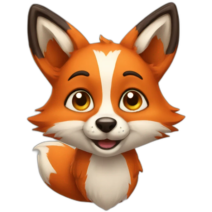 little fox emoji