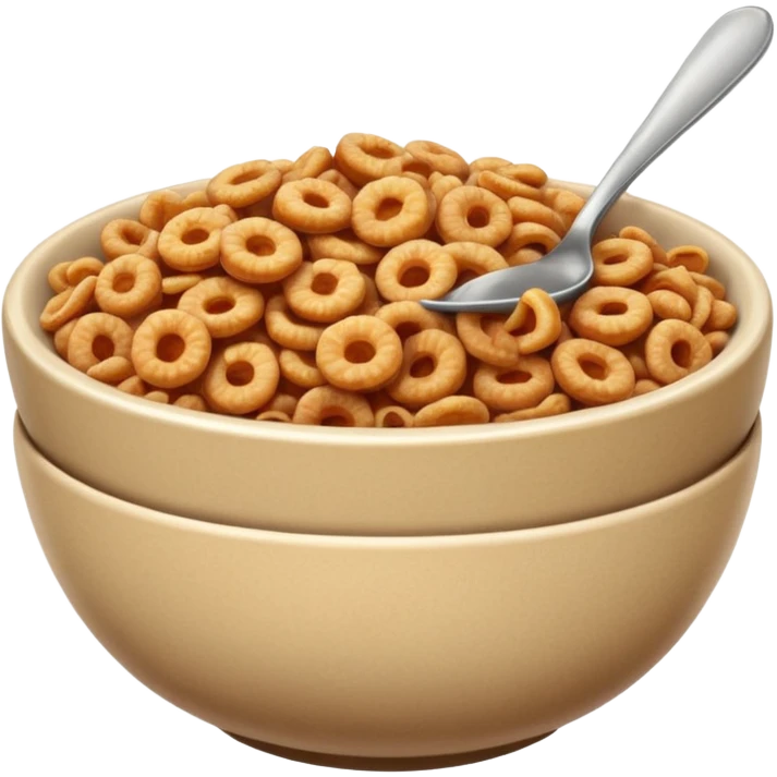 Brown cereal you hurt bowl emoji