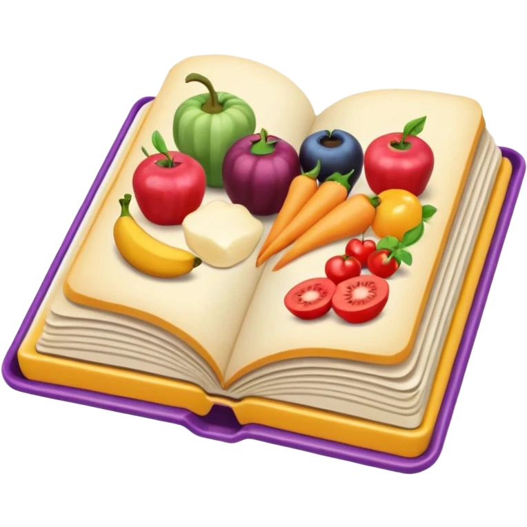 Aesthetic cookbook emoji
