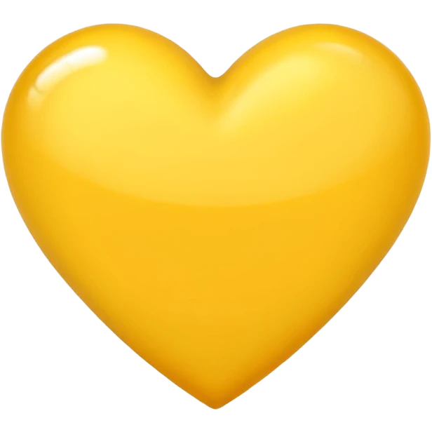 yellow heart emoji
