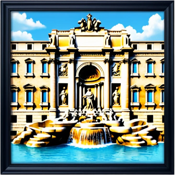 Trevi Fountain emoji