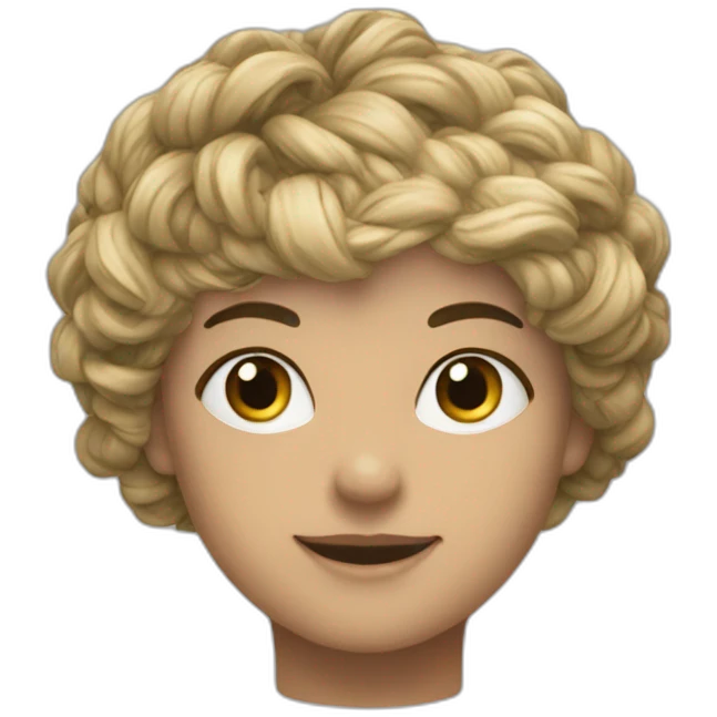 Bras montant sur le côté et tête dans les bras emoji