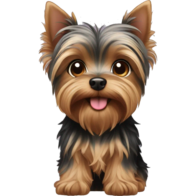 Yorkshire Terrier puppy emoji