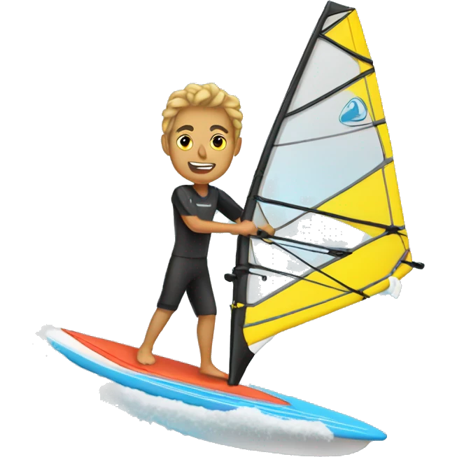 windsurfing  emoji