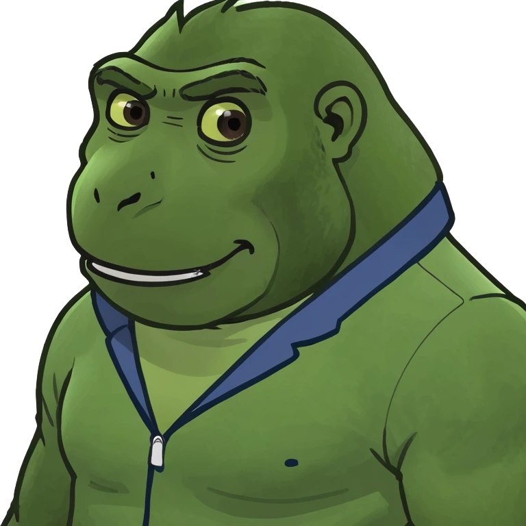 Gorilla with clothes  emoji