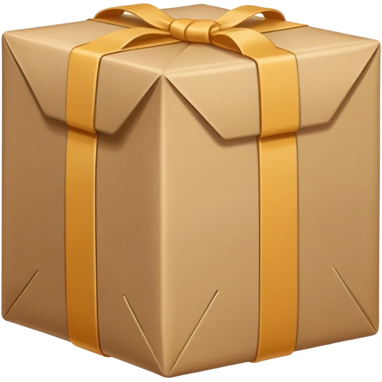 beige parcel emoji