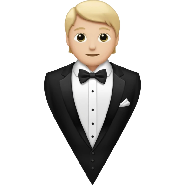 black tie emoji