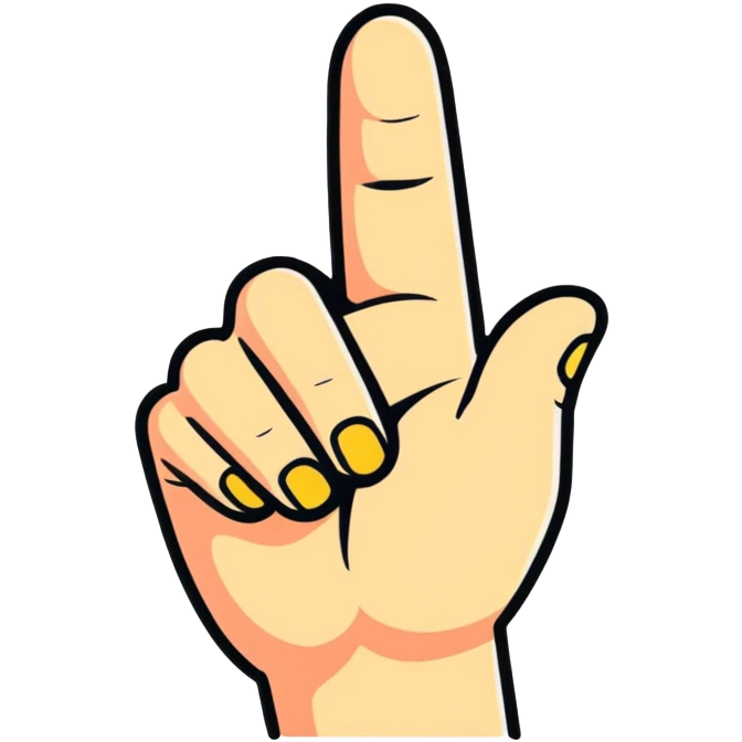 Finger  emoji