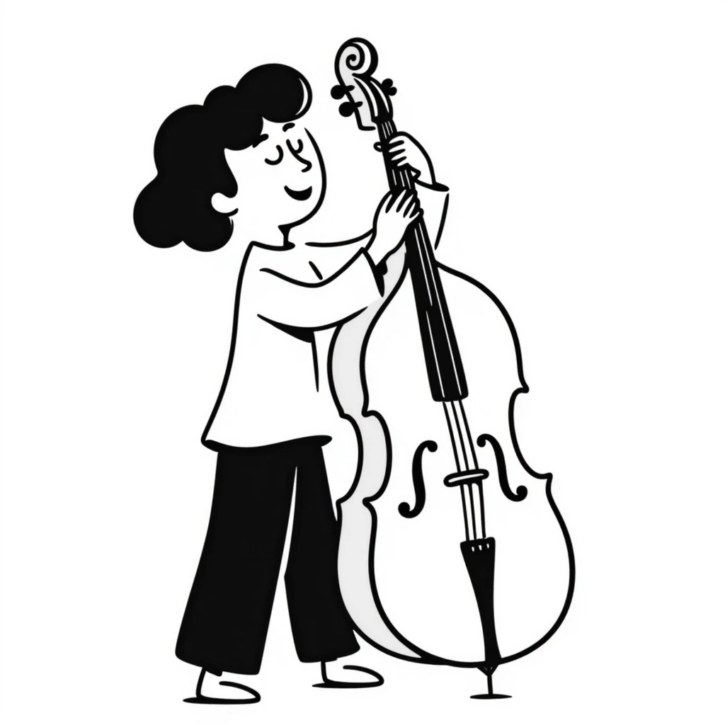 girl playing cello emoji