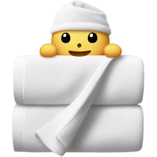 towel for hand emoji