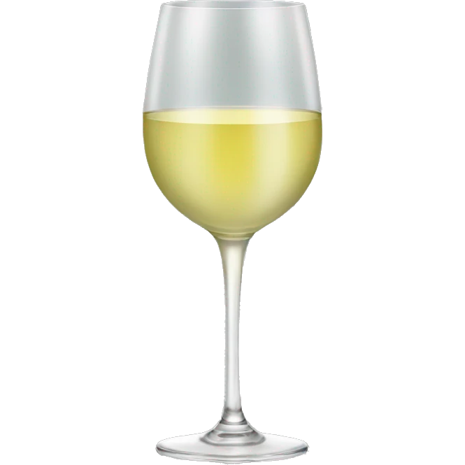 White Wine glass emoji