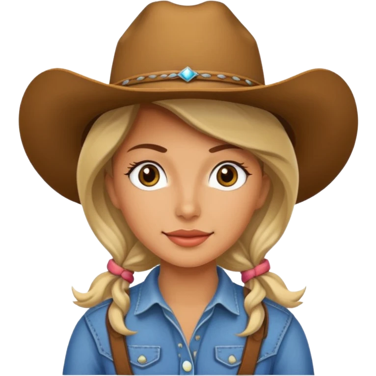 Cow girl emoji