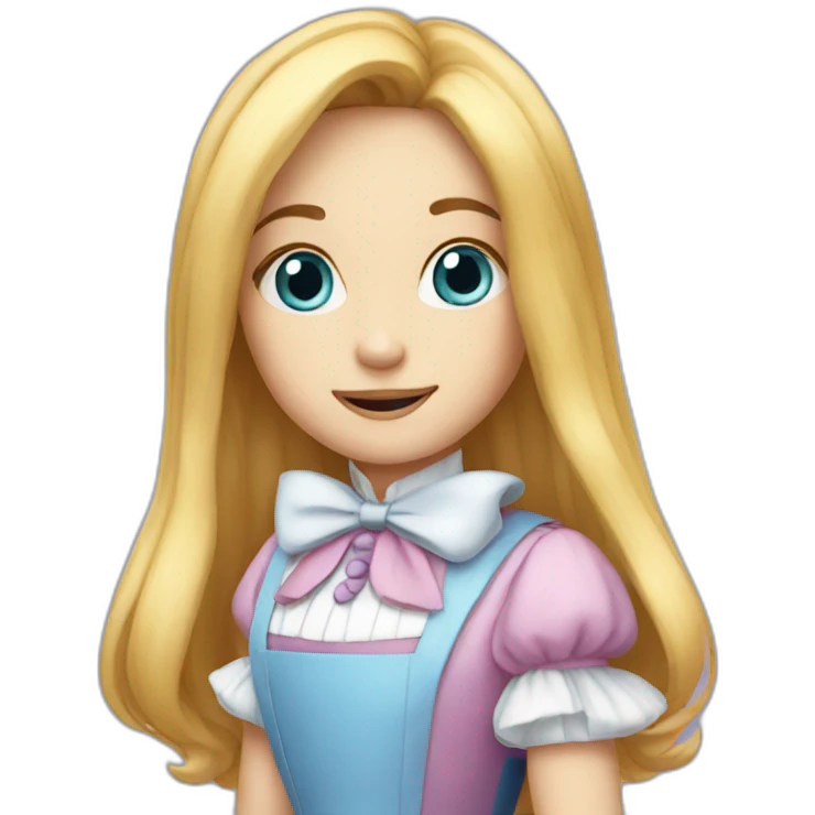 alice in wonderland emoji