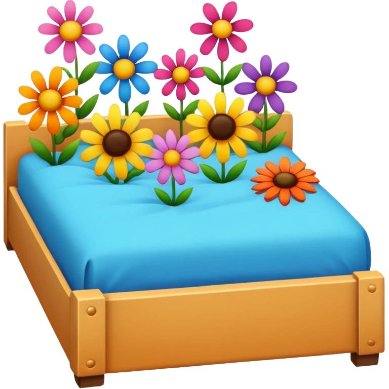 flowers bed emoji