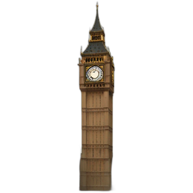 Big ben emoji